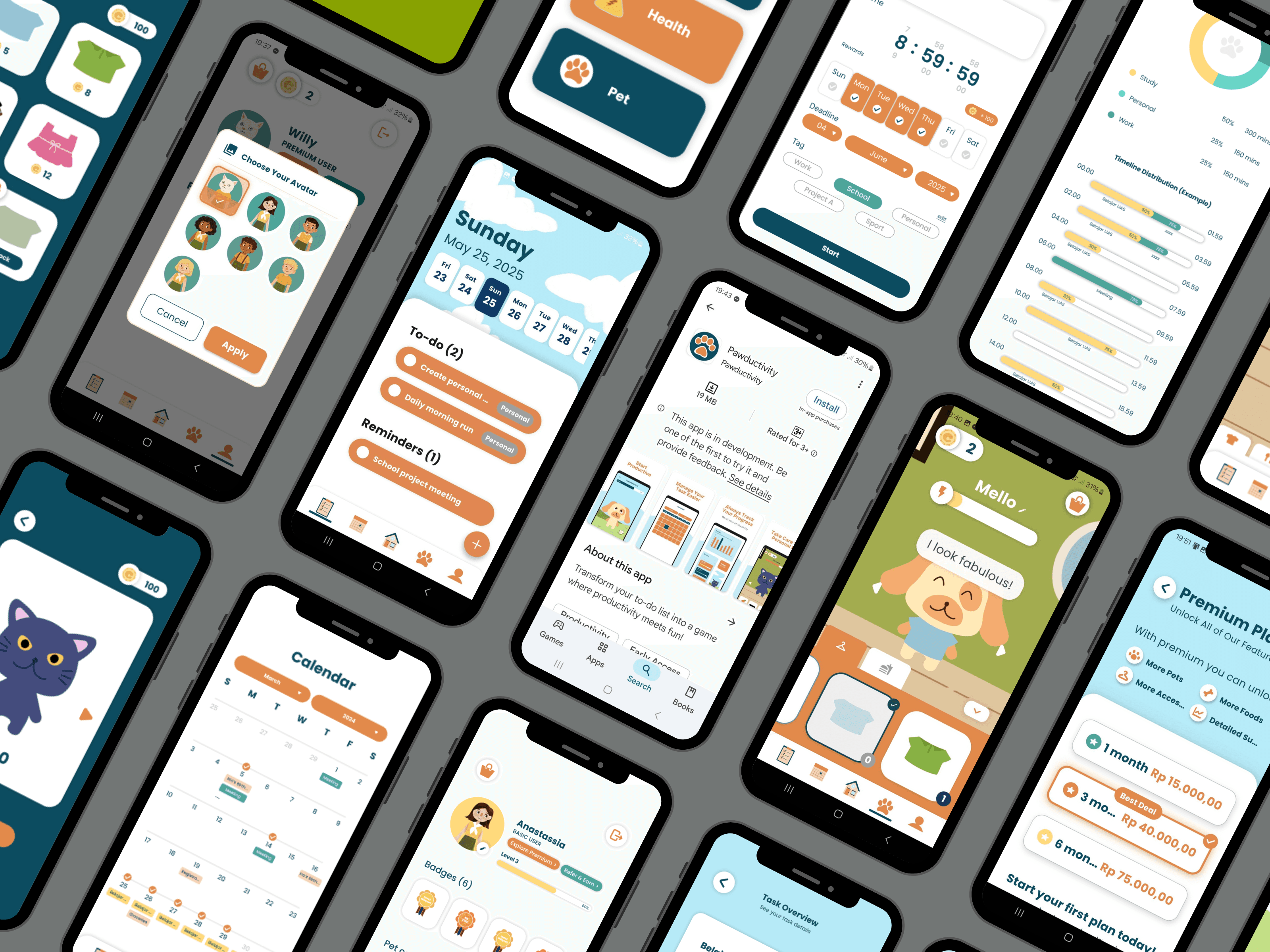 Pawductivity App